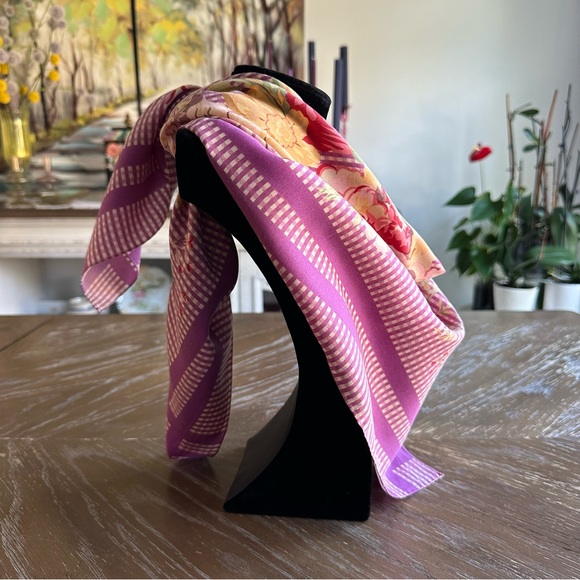 Authentic Ralph Lauren  Silk Scarf - Picture 5 of 8